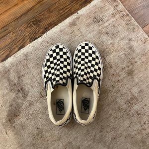 Checkered Vans
